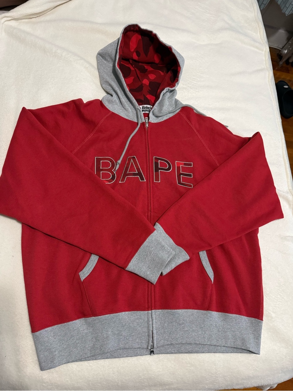 BAPE Color Camo Thermal Patch Loose Fit Hoodie